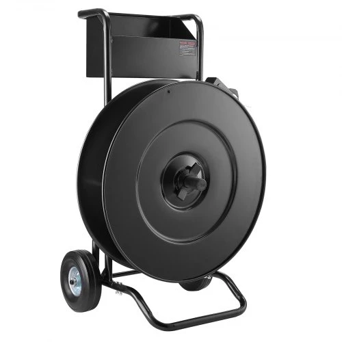 VEVOR Juostavimo ritinių vežimėlis PET / PP / plieninei juostai, 20,3/40,6 cm šerdžiai