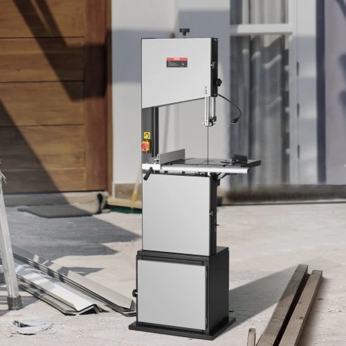 VEVOR Juostinis pjūklas su stovu, HBS250, 370 W