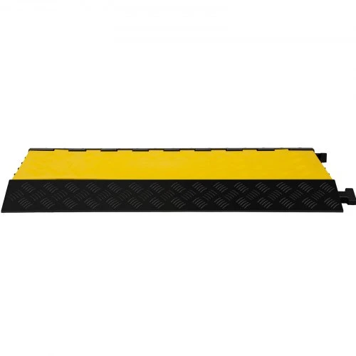 VEVOR Kabelių apsauga 5 kanalų, juoda ir geltona, 88,9 x 50,8 x 5 cm