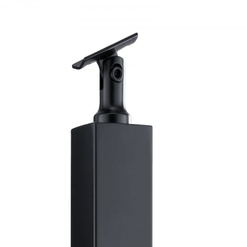 Koduva VEVOR kabelių turėklų stulpas, 106,7 x 5 x 5 cm, juodas, nerūdijančio plieno