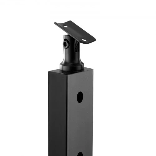 VEVOR Kabelių turėklų stulpas, 42" x 1" x 2", 30° kampinės skylės, 12 išgręžtų skylių