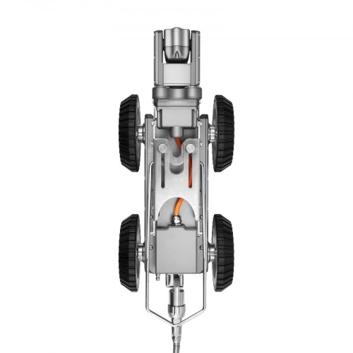 VEVOR Kanalizacijos vamzdžių apžiūros robotas, 60 m, su 2 MP priekine ir galine kamera, jutikliniu planšetiniu kompiuteriu