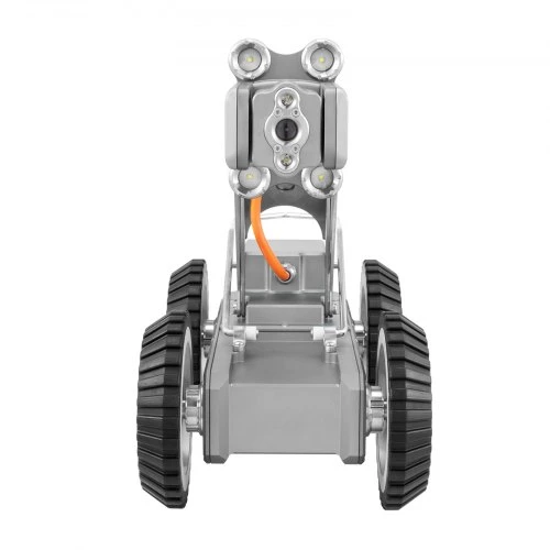 VEVOR Kanalizacijos vamzdžių apžiūros robotas, 60 m, su 2 MP priekine ir galine kamera, jutikliniu planšetiniu kompiuteriu