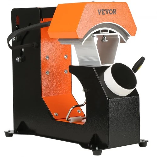 VEVOR Kepurių termo presa, 3 viename automatinė kepurių spaudos mašina, 6,4 x 3,5 col.