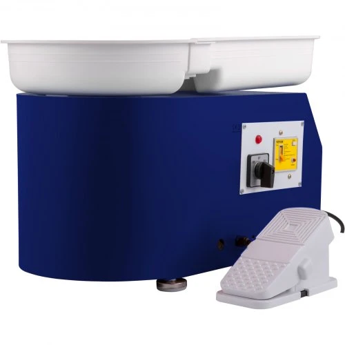 Koduva VEVOR keramikos žiedimo staklės 27,9 cm, 0–300 aps./min, 350 W, mėlyna