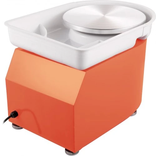 Koduva VEVOR keramikos žiedimo staklės 27,9 cm, 0–300 aps./min., 350 W, oranžinės