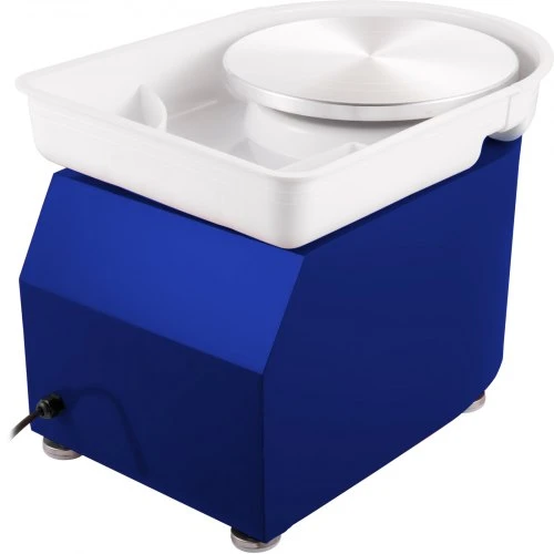 Koduva VEVOR keramikos žiedimo staklės 27,9 cm, 0–300 aps./min, 350 W, mėlyna