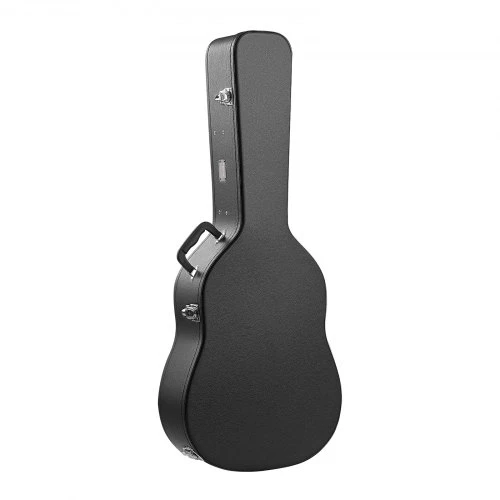 Koduva VEVOR kietas dėklas akustinei gitarai, 43,31 col. / 110 cm, su užraktu ir raktais