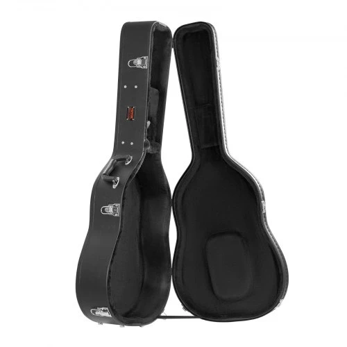 Koduva VEVOR kietas dėklas akustinei gitarai, 43,31 col. / 110 cm, su užraktu ir raktais
