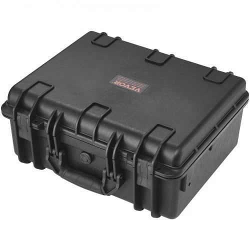 VEVOR Kietas dėklas pistoletams, juodas, 5 pistoletams, modelis 453619