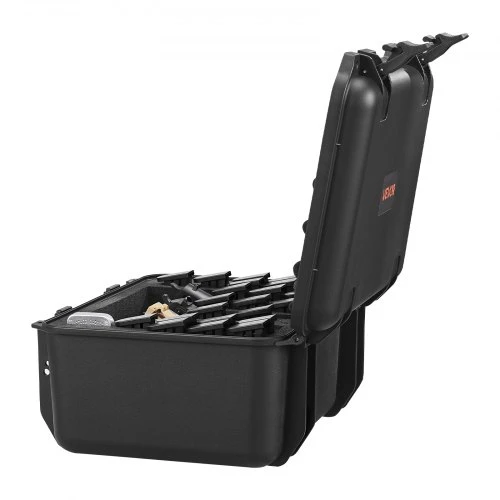 VEVOR Kietas pistoleto dėklas, PP, 404 x 319 x 192 mm