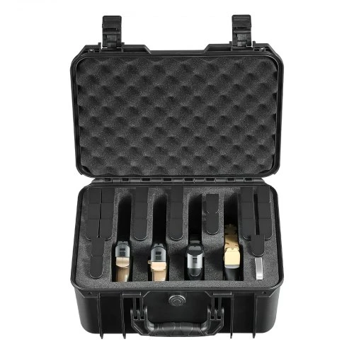 VEVOR Kietas pistoleto dėklas, PP, 404 x 319 x 192 mm