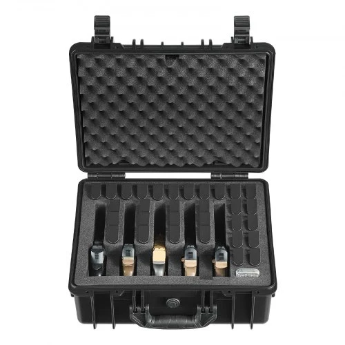 VEVOR Kietas pistoleto dėklas su XPE putų įdėklu, 475 x 415 x 215 mm
