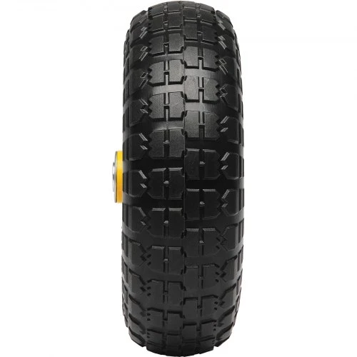 Koduva VEVOR kietos PU ratukai be oro, 25,4 cm, 2 vnt., 181,4kg