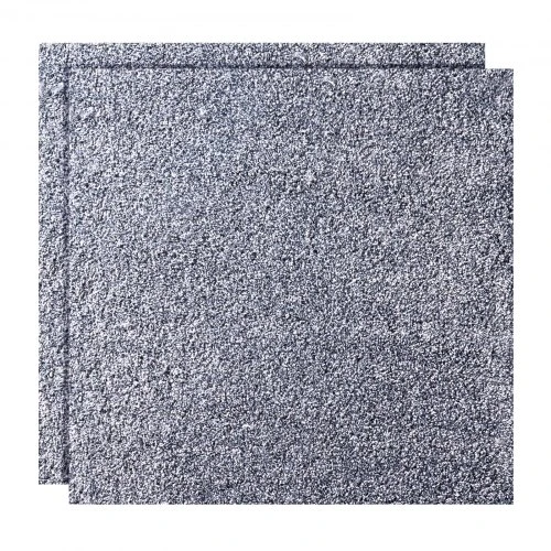 VEVOR Kiliminės plytelės 457 x 457 mm, 10 vnt., pilkos