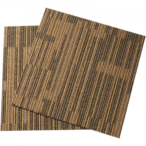 VEVOR Kiliminės plytelės, 500 x 500 x 7 mm, mišri ruda, 12 vnt.