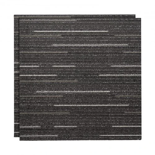 VEVOR Kiliminės plytelės, 610 x 610 mm, 24 vnt., pilkos