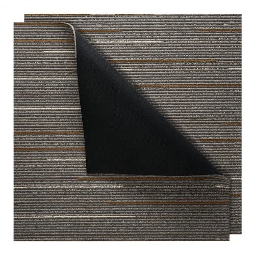 VEVOR Kiliminės plytelės 610 x 610 mm, 24 vnt., modulinis kilimas, tamsiai ruda