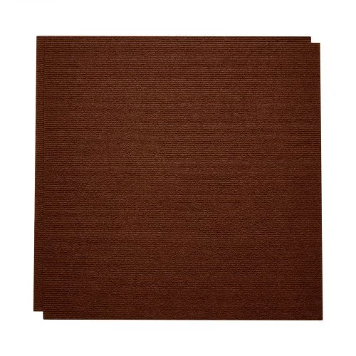 VEVOR Kiliminės plytelės 610x610 mm, 20 vnt., lipnios, tamsiai rudos
