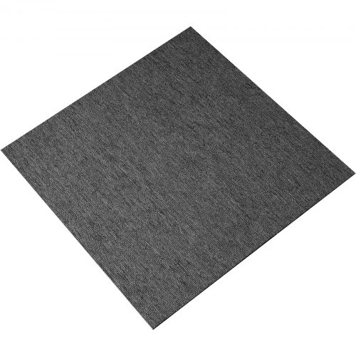 VEVOR Kiliminės plytelės H-05, tamsiai pilka, 20 vnt., 500 x 500 x 5 mm
