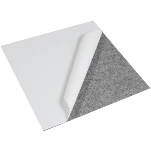 VEVOR Kiliminės plytelės, lipnios, 9 vnt., šviesiai pilkos, 610 x 610 x 4,8 mm