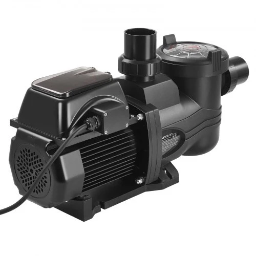 Koduva VEVOR kintamo greičio baseino siurblys, 1350 W, AC 220–240 V, 30 000 l/h, su filtro krepšeliu