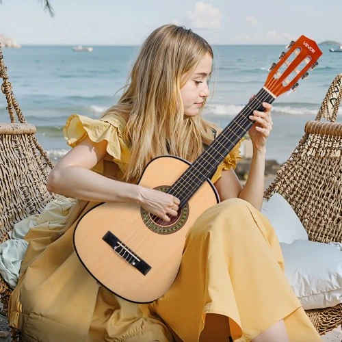 VEVOR Klasikinė gitara, 780 mm, natūrali