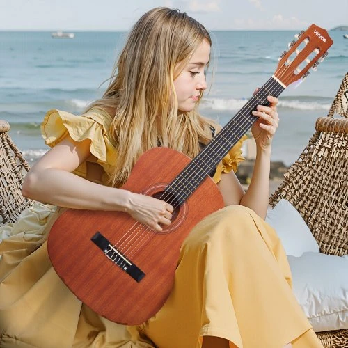 VEVOR Klasikinė gitara M5821, 900 mm, natūrali