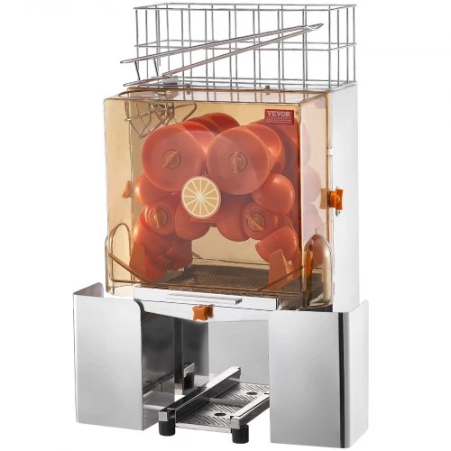 VEVOR Komercinė apelsinų sulčiaspaudė NS-2000E-2, 120 W, nerūdijantis plienas