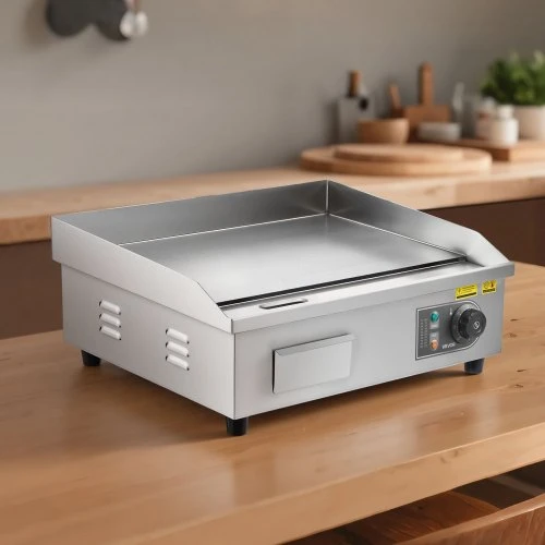 VEVOR Komercinė elektrinė kepsninė, 535 x 300 mm, 3200 W, reguliuojama 50–300 °C