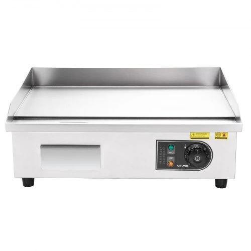 VEVOR Komercinė elektrinė kepsninė, 535 x 300 mm, 3200 W, reguliuojama 50–300 °C