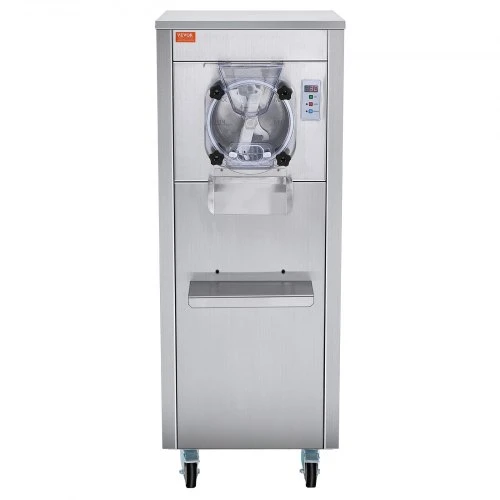 VEVOR Komercinė ledų gaminimo mašina, 18 l/val., 1600 W, vieno skonio, su ratukais