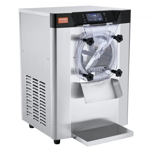 VEVOR Komercinė ledų mašina, 12 l/val., 1295 W, vieno skonio, stalviršio