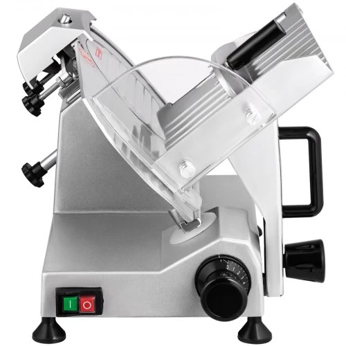 VEVOR Komercinė mėsos pjaustyklė, 200 W, 20,3 cm plieno peilis, JK-220A