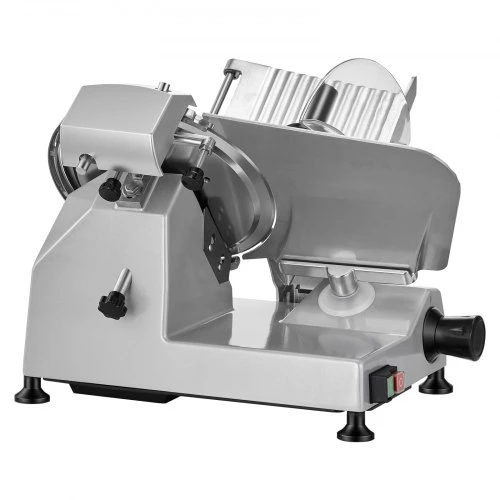 VEVOR Komercinė mėsos pjaustyklė, 240 W, 250 mm plieno peilis, SY-250A
