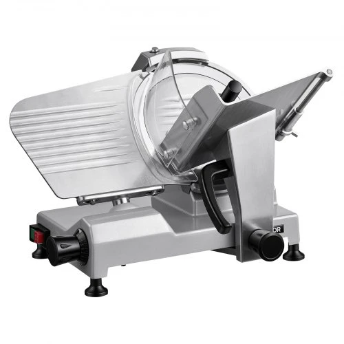 VEVOR Komercinė mėsos pjaustyklė, 240 W, 250 mm plieno peilis, SY-250A