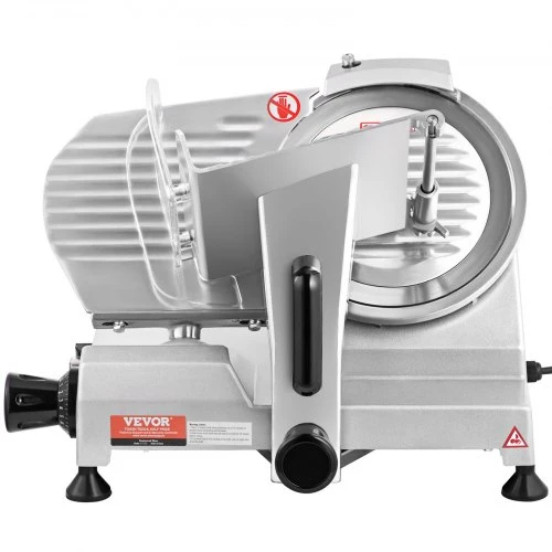VEVOR Komercinė mėsos pjaustyklė, 200 W, 20,3 cm plieno peilis, JK-220A