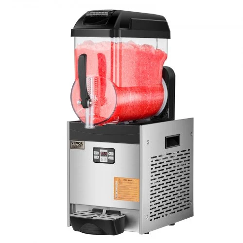 VEVOR Komercinė slushy mašina, 12 l, vienas bakas, XRJ12LX1