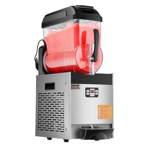 VEVOR Komercinė slushy mašina, 12 l, vienas bakas, XRJ12LX1