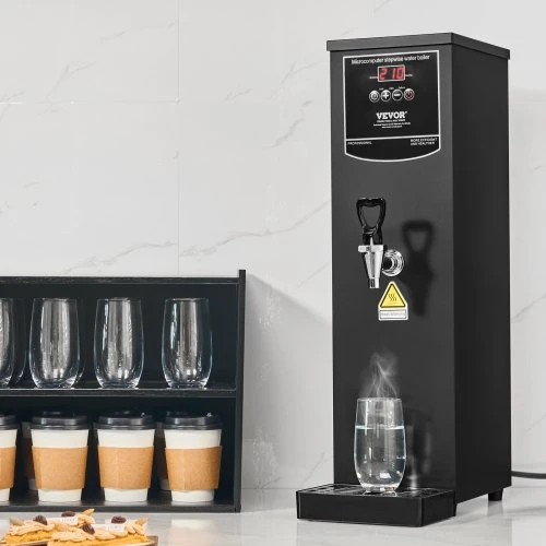 VEVOR Komercinis karšto vandens dispenseris, elektrinis vandens boileris, 15 l, 1500 W