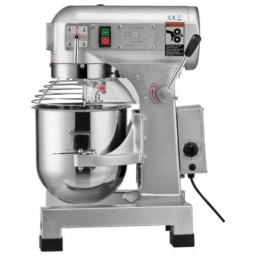 Koduva VEVOR komercinis maisto maišytuvas, 18,7 l, 1100 W, sidabrinis
