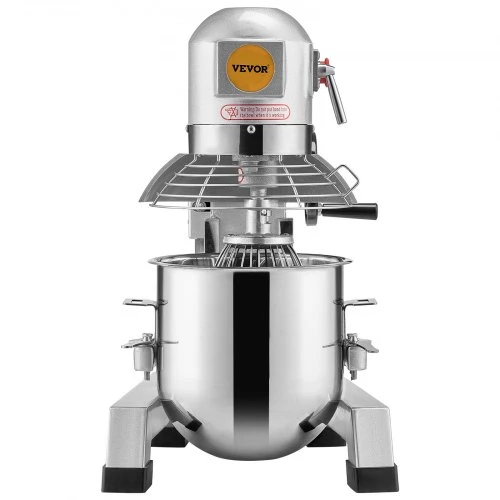 Koduva VEVOR komercinis maisto maišytuvas B20B, 18,7 l, 1100 W, sidabrinis