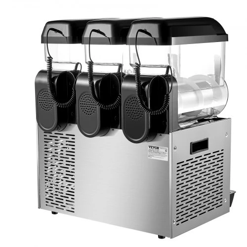 VEVOR Komercinis šerbetų aparatas, 12 l x 3, XRJ12LX3
