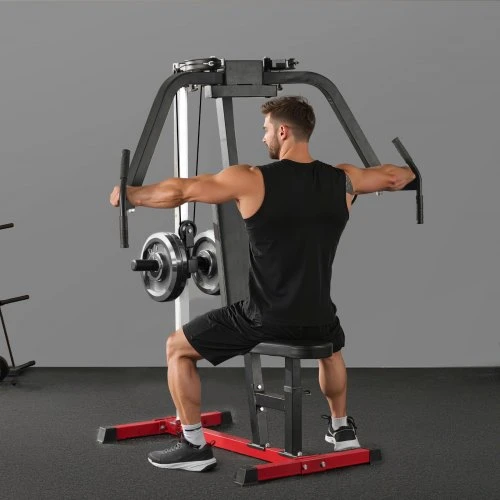 VEVOR Krūtinės skraidymo treniruoklis namų sporto salei, reguliuojamas fly ir reverse delt, iki 450 lb