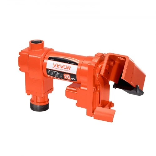 VEVOR Kuro perkėlimo siurblys, 12 V DC, 76 l/min (20 GPM), 186 W (1/4 HP), su rankiniu antgaliu
