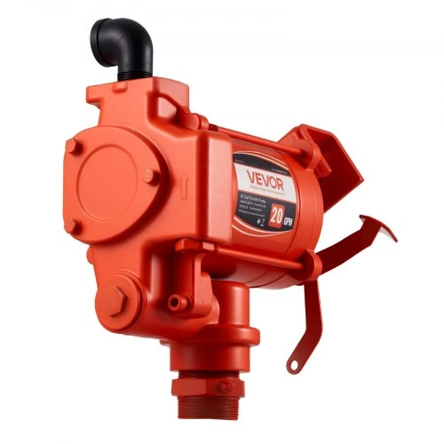 VEVOR Kuro perkėlimo siurblys, 230 V, 20 GPM (76 l/min), AC elektrinis, su automatinio sustabdymo pistoletu ir išleidimo žarna
