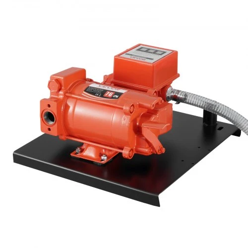 VEVOR Kuro perkėlimo siurblys, 230 V, 20 GPM (76 l/min), AC elektrinis, su matuokliu ir automatiniu antgaliu
