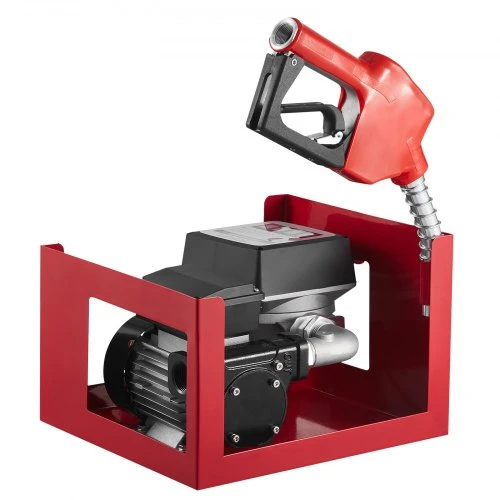 VEVOR Kuro perkėlimo siurblys 230V, 16 GPM 60 l/min, su matuokliu, automatiniu purkštuvu ir 2 žarnomis