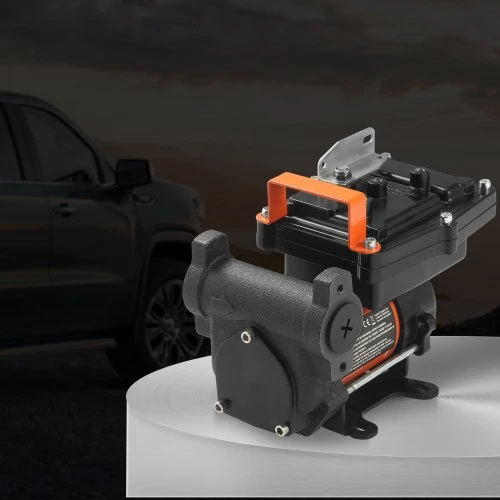 VEVOR Kuro pernašos siurblys, 12V DC, 57 l/min (15 GPM), 186 W, nešiojamas, su automatiniu uždarymo antgaliu