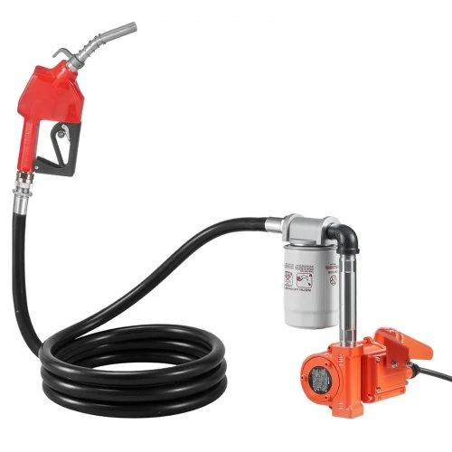 VEVOR Kuro perpylimo pompa, 12V DC, 40 l/min, nešiojamas dyzelino perpylimo rinkinys